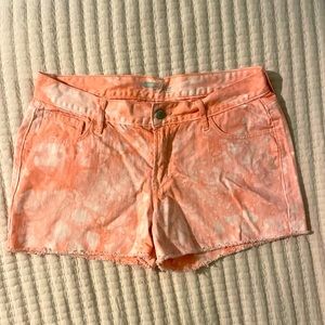 Bleach Dyed Shorts